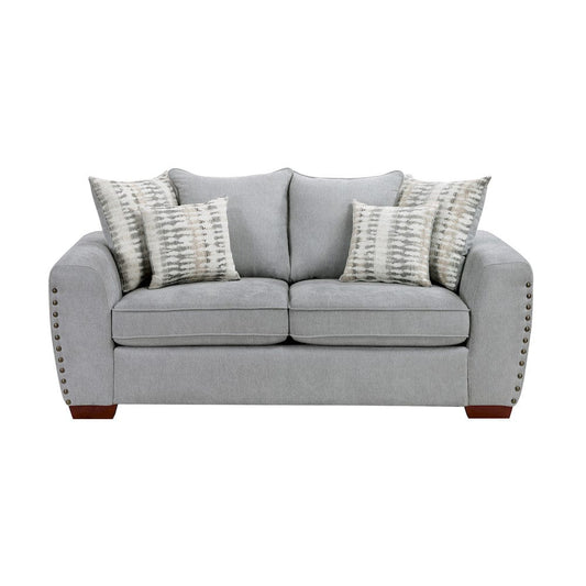 Homelegance  - Silverthorne Love Seat in Gray - 8579GY-2  view 1