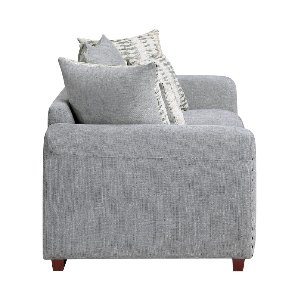 Homelegance  - Silverthorne Love Seat in Gray - 8579GY-2  view 3