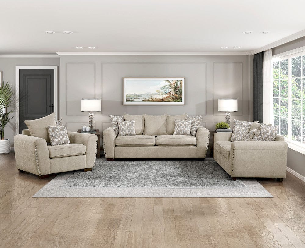 Homelegance  - Silverthorne Love Seat in Light brown - 8579SS-2  view 3