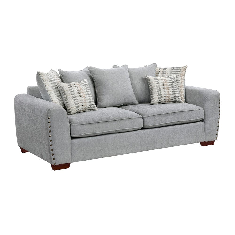 Homelegance  - Silverthorne Sofa in Gray - 8579GY-3  view 10