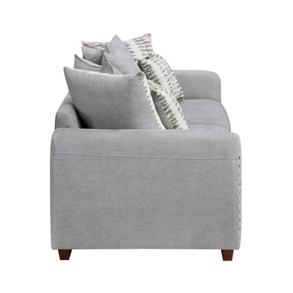 Homelegance  - Silverthorne Sofa in Gray - 8579GY-3  view 11