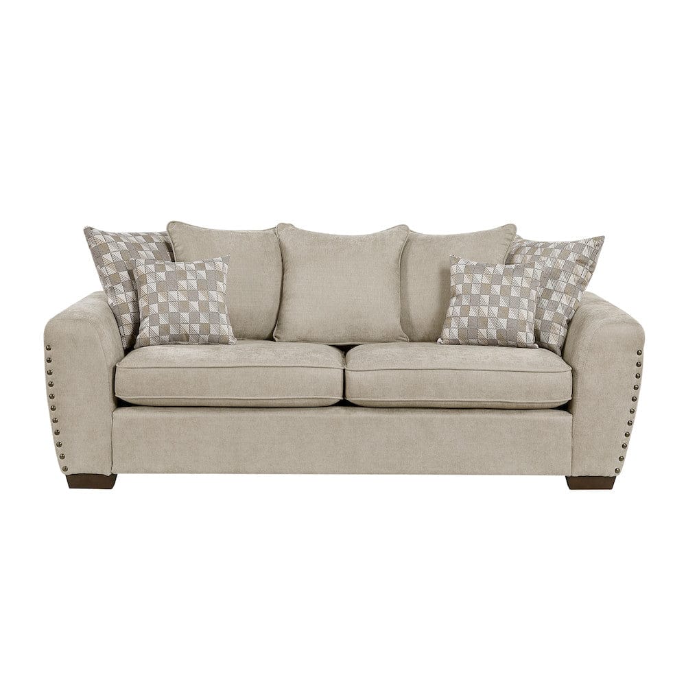 Homelegance  - Silverthorne Sofa in Light brown - 8579SS-3  view 4