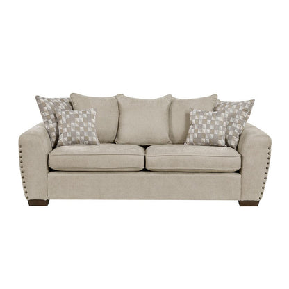 Homelegance  - Silverthorne Sofa in Light brown - 8579SS-3  view 4