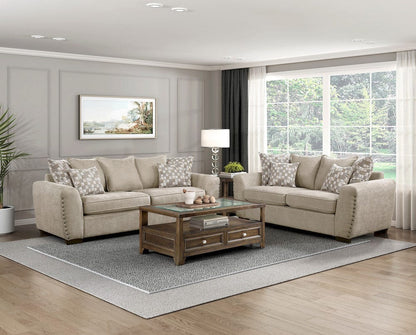 Homelegance  - Silverthorne Sofa in Light brown - 8579SS-3  view 10