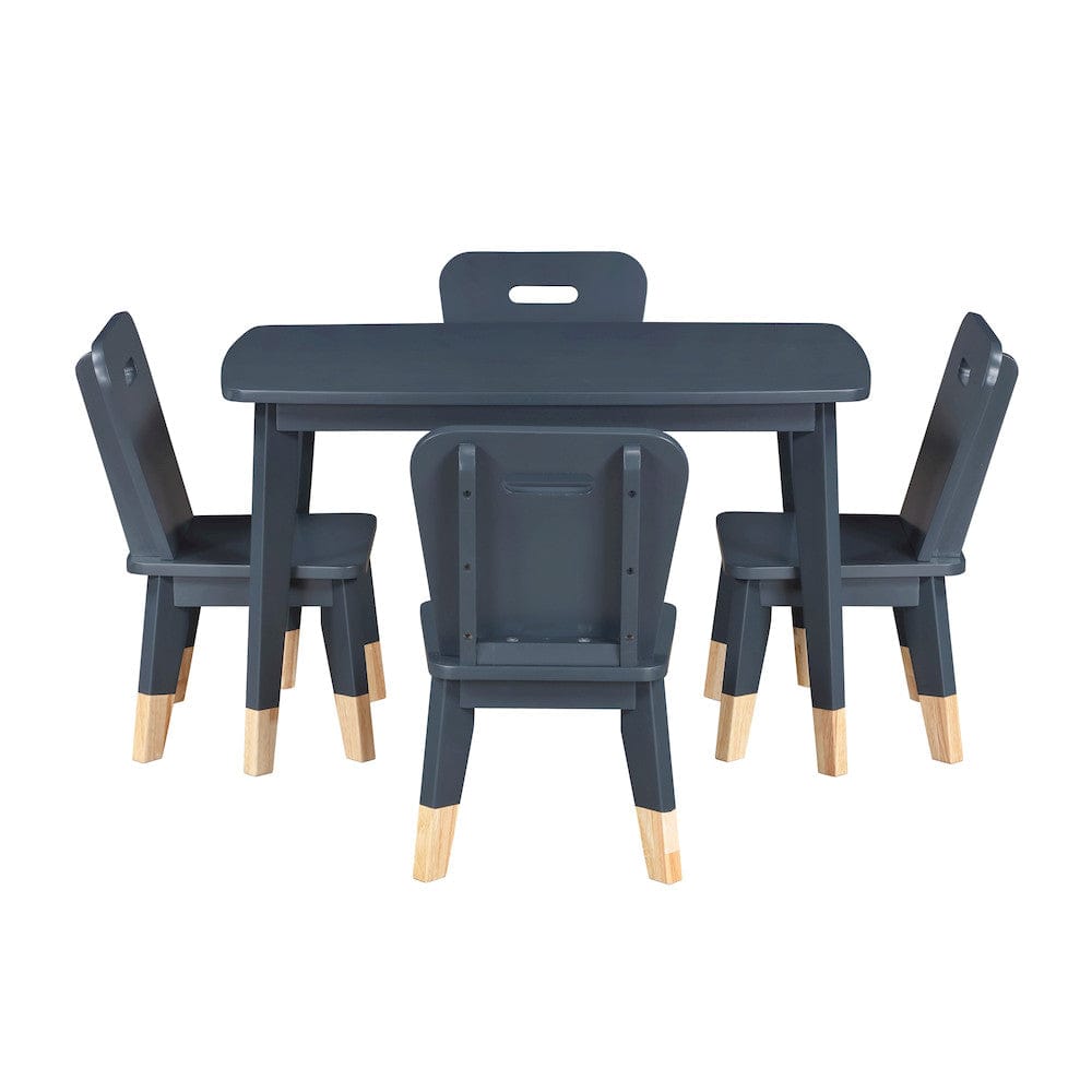 Homelegance  - Sloane 5-Piece Pack Children Table and Chairs Set - B2024BU-5P  view 2