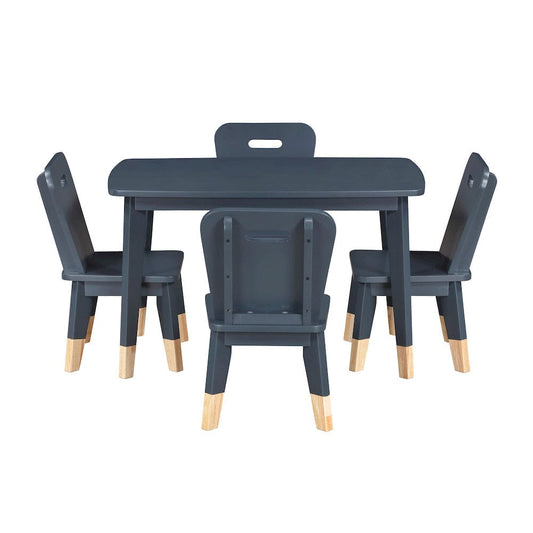 Homelegance  - Sloane 5-Piece Pack Children Table and Chairs Set - B2024BU-5P  view 2