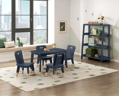 Homelegance  - Sloane 5-Piece Pack Children Table and Chairs Set - B2024BU-5P  view 7