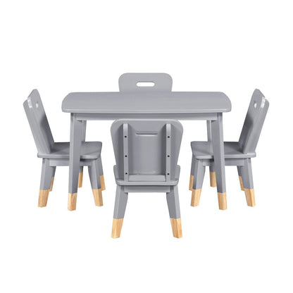 Homelegance  - Sloane 5-Piece Pack Children Table and Chairs Set - B2024GY-5P  view 2