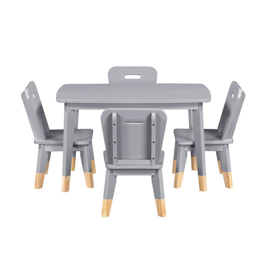 Homelegance  - Sloane 5-Piece Pack Children Table and Chairs Set - B2024GY-5P  view 2