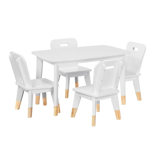 Homelegance  - Sloane 5-Piece Pack Children Table and Chairs Set - B2024WH-5P  view 1