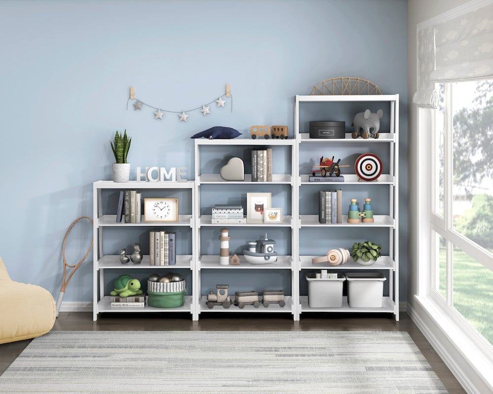 Homelegance  - Sloane Bookcase, 3 Fixed Shelves - B2024WH-16S3  view 3