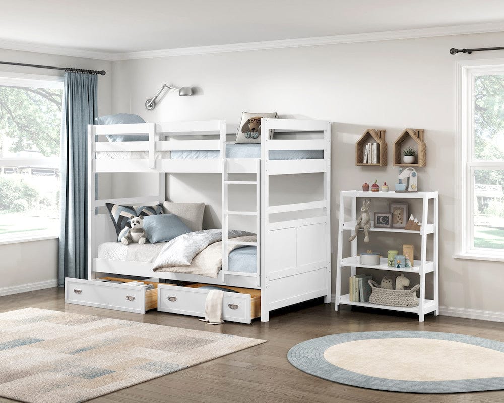 Homelegance  - Sloane Bookcase, 3 Fixed Shelves - B2024WH-16S3  view 8