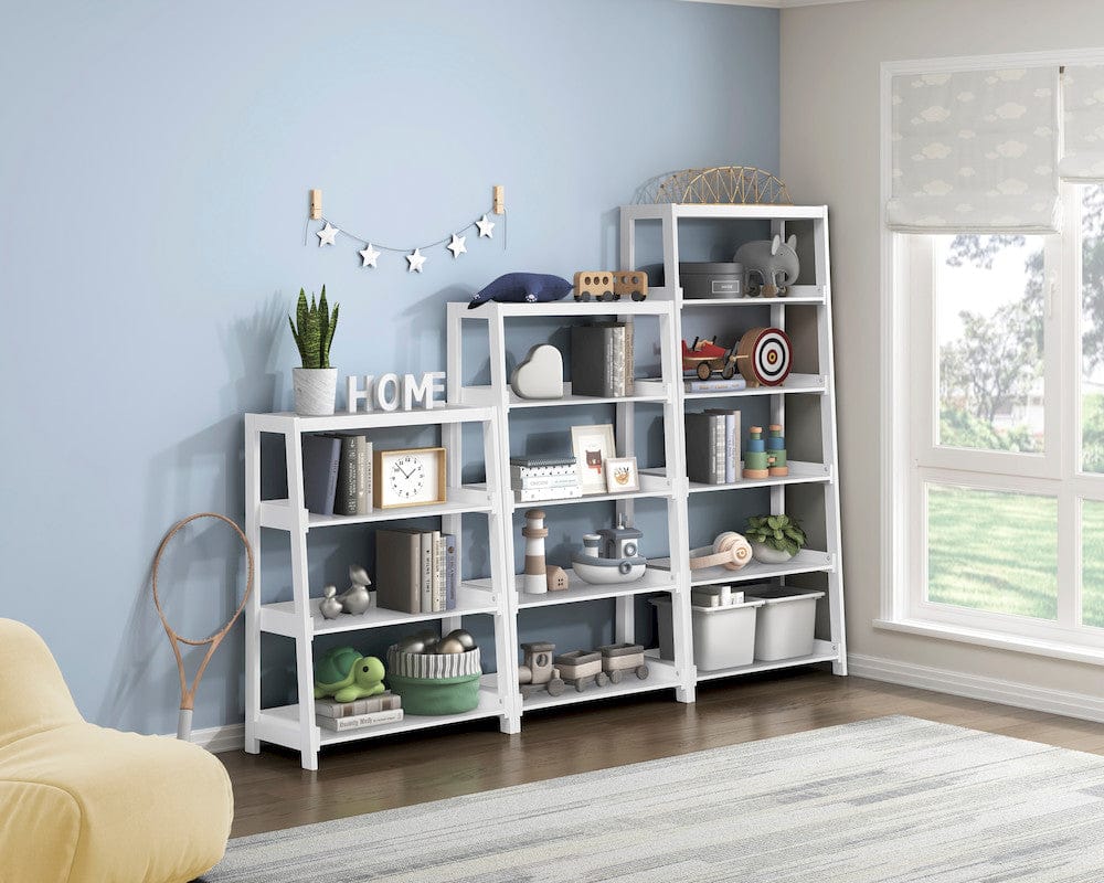 Homelegance  - Sloane Bookcase, 5 Fixed Shelves - B2024WH-16S5  view 5