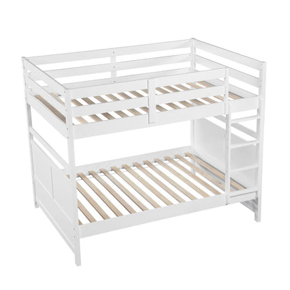 Homelegance  - Sloane Full/Full Bunk Bed - B2024WHFF-1x  view 6