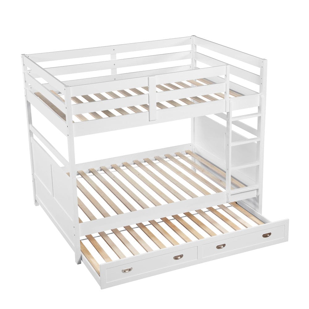 Homelegance  - Sloane Full/Full Bunk Bed - B2024WHFF-1x  view 12