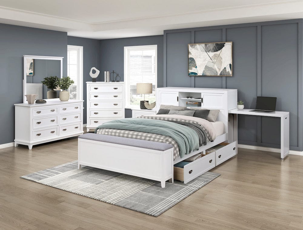 Homelegance  - Sloane Night Stand - B2024WH-4  view 8