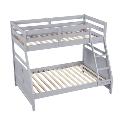 Homelegance  - Sloane Twin/Full Bunk Bed - B2024GYTF-1x  view 3