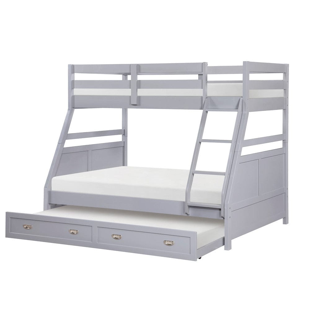 Homelegance  - Sloane Twin/Full Bunk Bed - B2024GYTF-1x  view 4