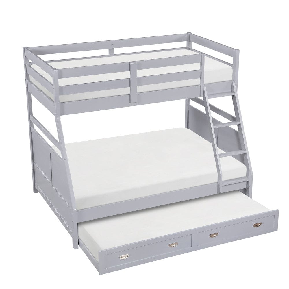 Homelegance  - Sloane Twin/Full Bunk Bed - B2024GYTF-1x  view 11