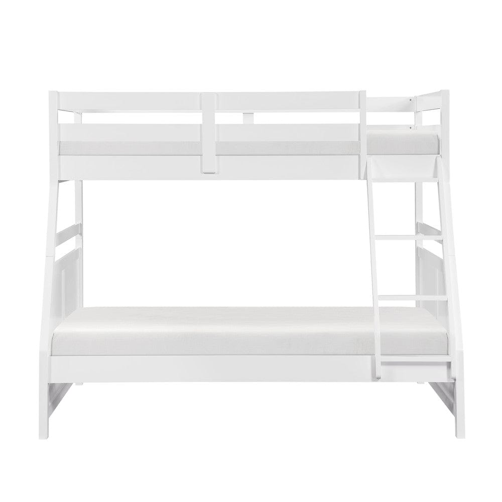Homelegance  - Sloane Twin/Full Bunk Bed - B2024WHTF-1x  view 3