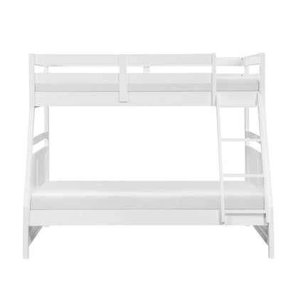 Homelegance  - Sloane Twin/Full Bunk Bed - B2024WHTF-1x  view 3
