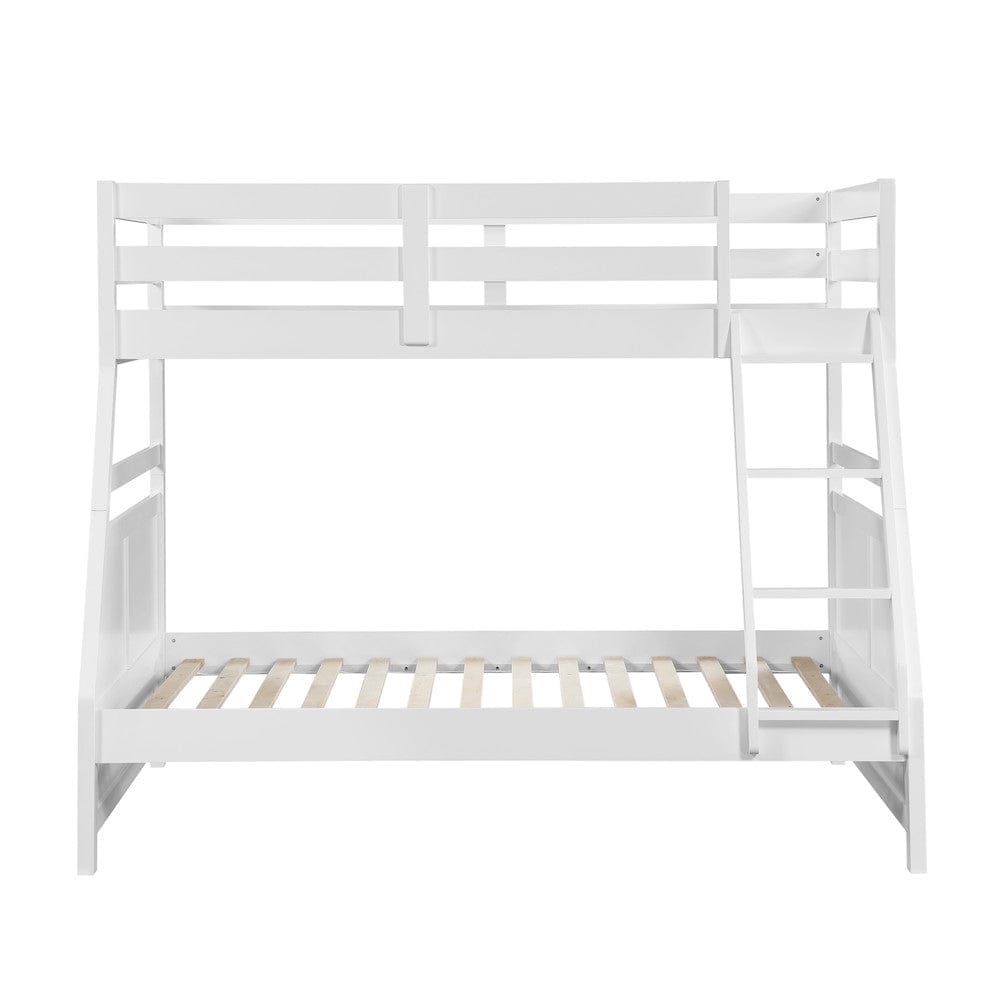 Homelegance  - Sloane Twin/Full Bunk Bed - B2024WHTF-1x  view 4