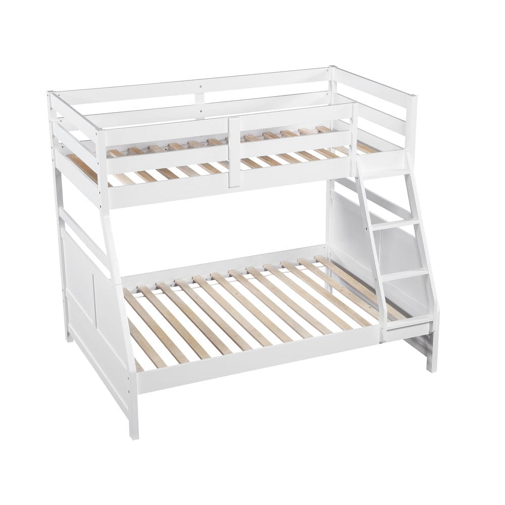 Homelegance  - Sloane Twin/Full Bunk Bed - B2024WHTF-1x  view 6