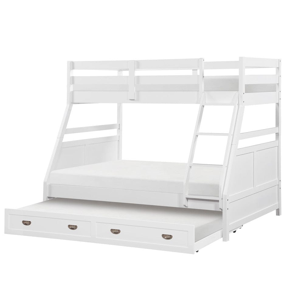Homelegance  - Sloane Twin/Full Bunk Bed - B2024WHTF-1x  view 7