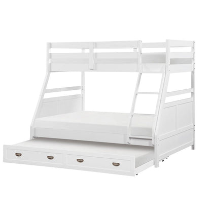 Homelegance  - Sloane Twin/Full Bunk Bed - B2024WHTF-1x  view 7
