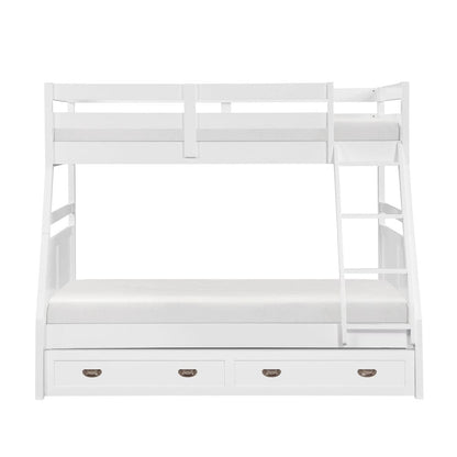 Homelegance  - Sloane Twin/Full Bunk Bed - B2024WHTF-1x  view 9