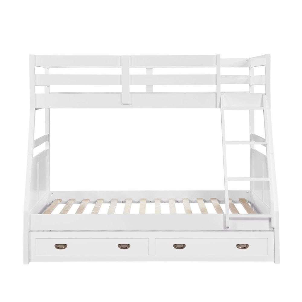 Homelegance  - Sloane Twin/Full Bunk Bed - B2024WHTF-1x  view 10