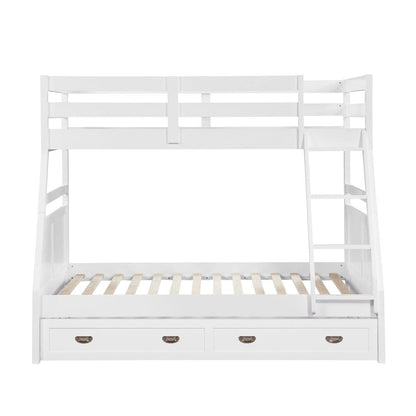 Homelegance  - Sloane Twin/Full Bunk Bed - B2024WHTF-1x  view 10
