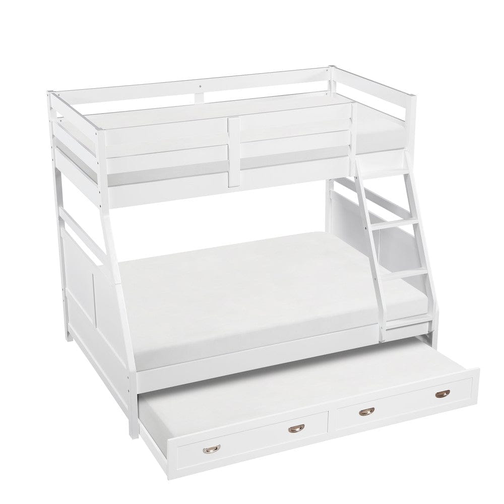 Homelegance  - Sloane Twin/Full Bunk Bed - B2024WHTF-1x  view 11
