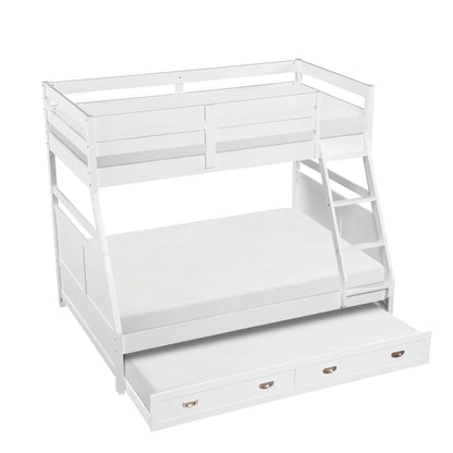 Homelegance  - Sloane Twin/Full Bunk Bed - B2024WHTF-1x  view 11