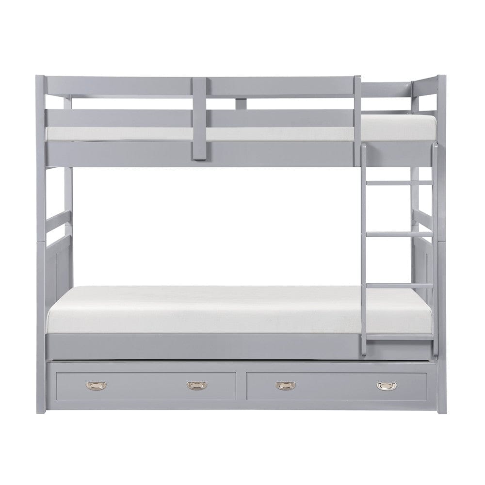 Homelegance  - Sloane Twin/Twin Bunk Bed - B2024GY-1x  view 7