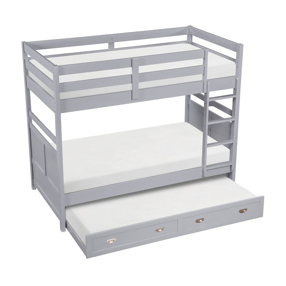 Homelegance  - Sloane Twin/Twin Bunk Bed - B2024GY-1x  view 11