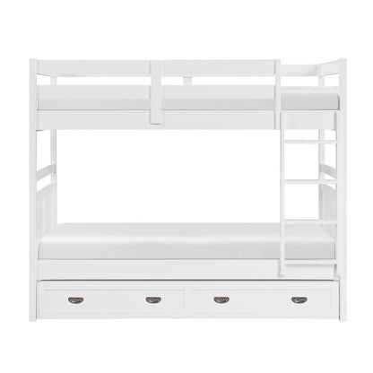 Homelegance  - Sloane Twin/Twin Bunk Bed - B2024WH-1x  view 9