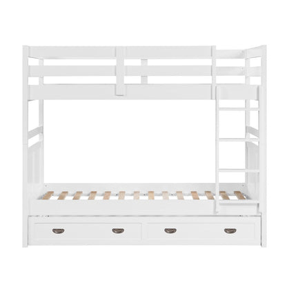Homelegance  - Sloane Twin/Twin Bunk Bed - B2024WH-1x  view 10