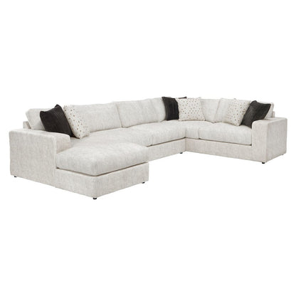 Homelegance  - Solace 3-Piece Sectional W/ Left Chaise in Beige - 8401BESx3LCRT  view 1