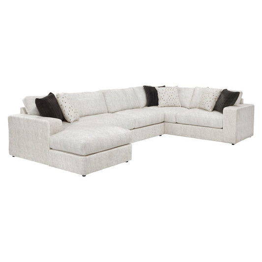 Homelegance  - Solace 3-Piece Sectional W/ Left Chaise in Beige - 8401BESx3LCRT  view 1