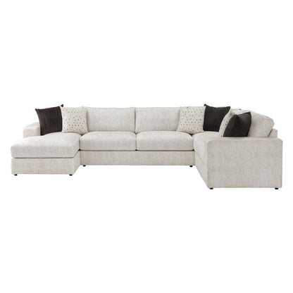 Homelegance  - Solace 3-Piece Sectional W/ Left Chaise in Beige - 8401BESx3LCRT  view 3