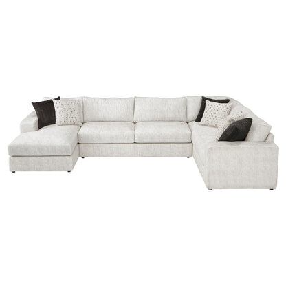 Homelegance  - Solace 3-Piece Sectional W/ Left Chaise in Beige - 8401BESx3LCRT  view 4