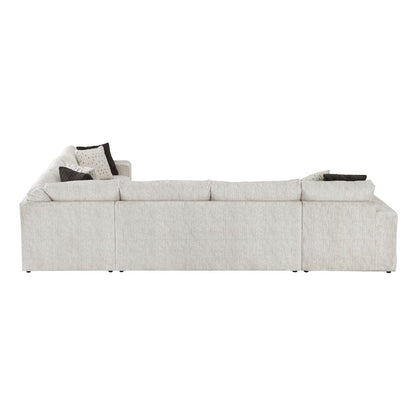 Homelegance  - Solace 3-Piece Sectional W/ Left Chaise in Beige - 8401BESx3LCRT  view 8