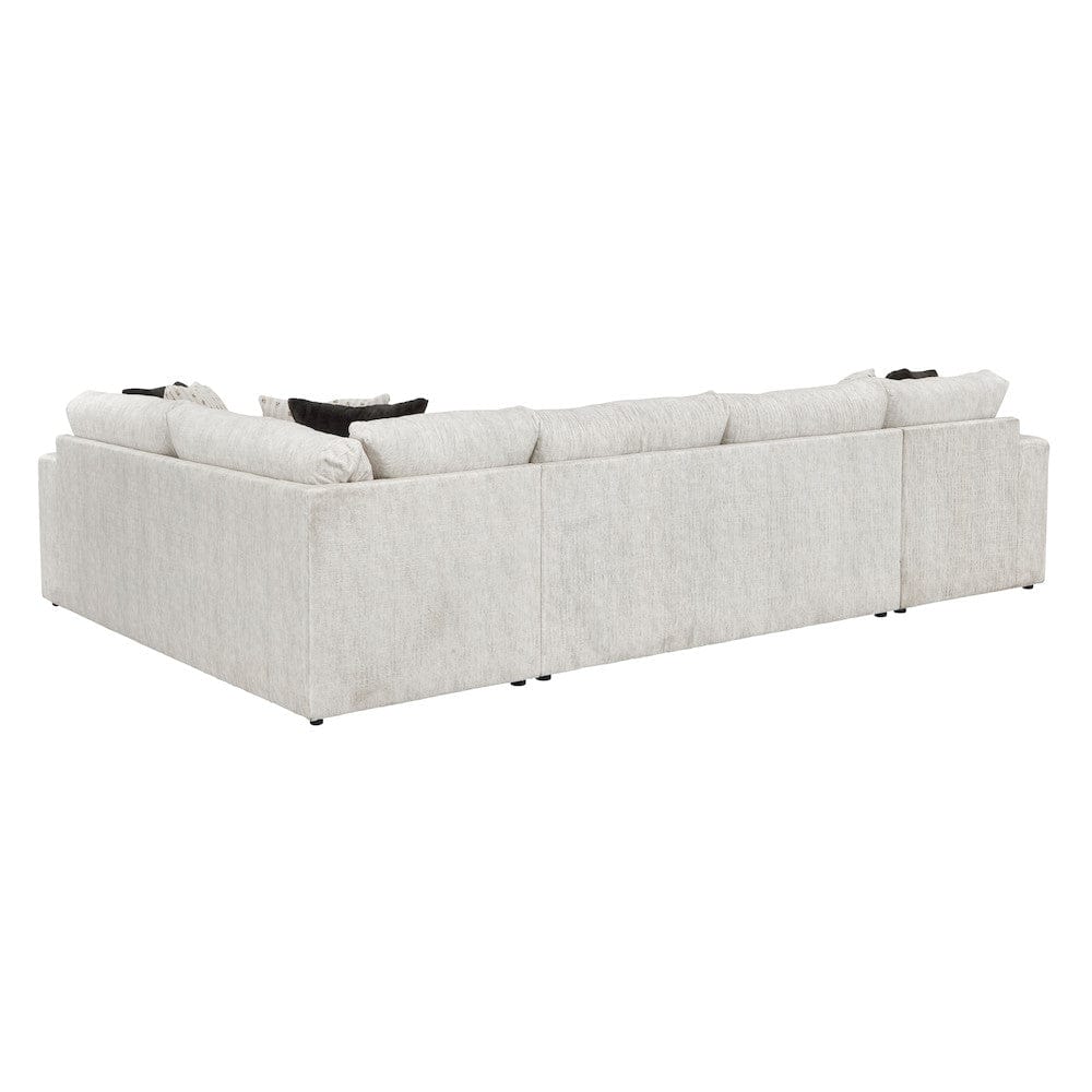 Homelegance  - Solace 3-Piece Sectional W/ Left Chaise in Beige - 8401BESx3LCRT  view 9