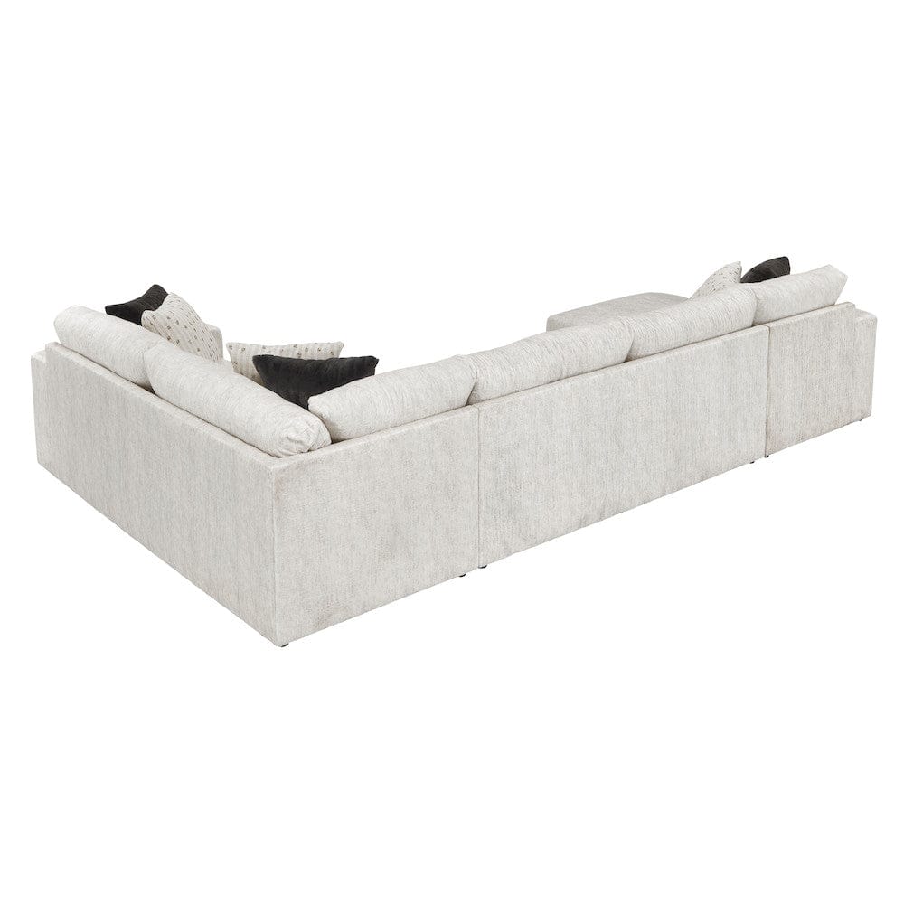 Homelegance  - Solace 3-Piece Sectional W/ Left Chaise in Beige - 8401BESx3LCRT  view 10