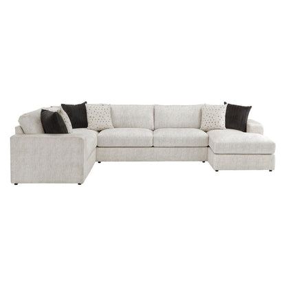 Homelegance  - Solace 3-Piece Sectional W/ Right Chaise in Beige - 8401BESx3LTRC  view 5
