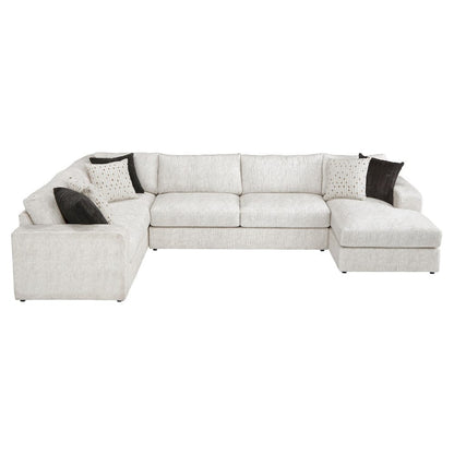 Homelegance  - Solace 3-Piece Sectional W/ Right Chaise in Beige - 8401BESx3LTRC  view 6