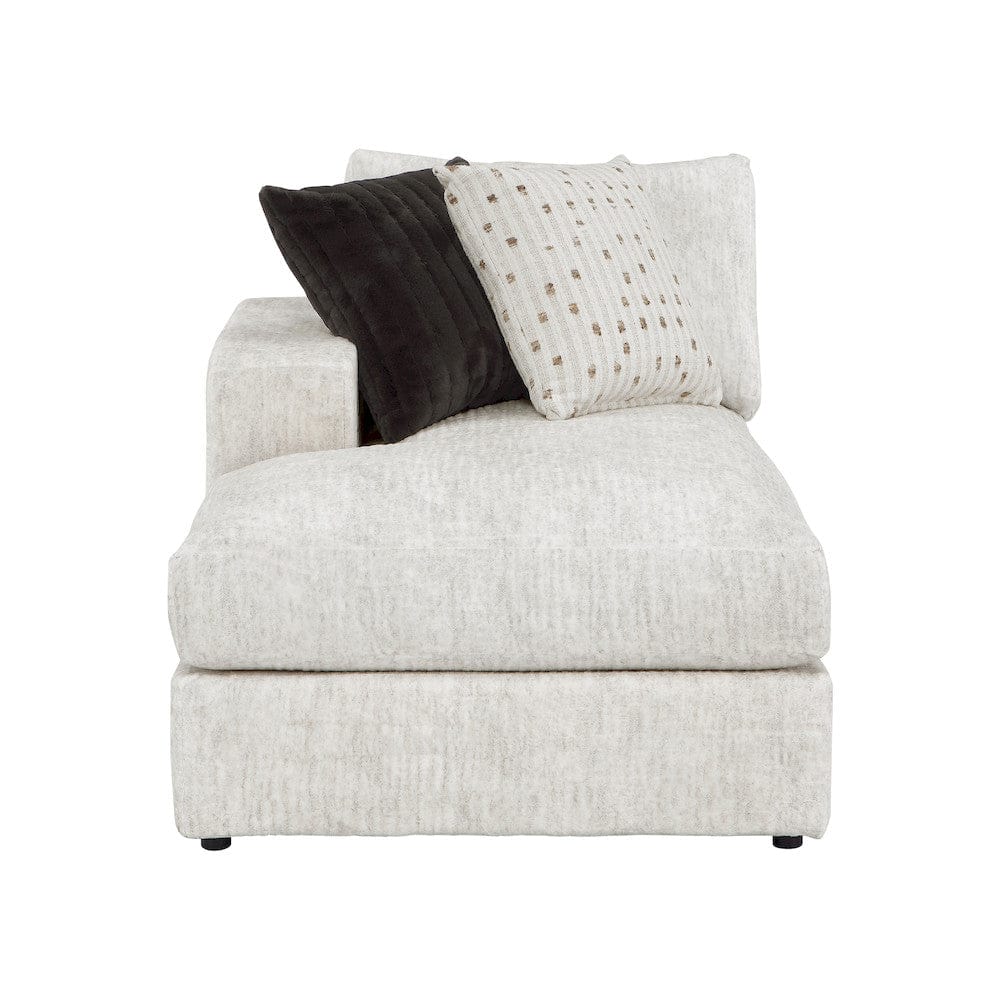 Homelegance  - Solace Left Side Chaise in Beige - 8401BES-LC  view 6