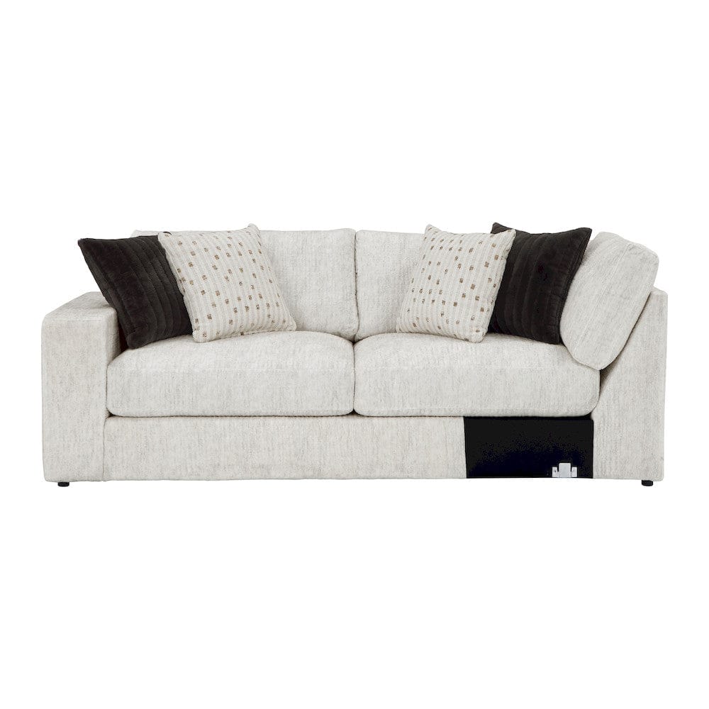 Homelegance  - Solace Left Side Corner Sofa in Beige - 8401BES-LT  view 1