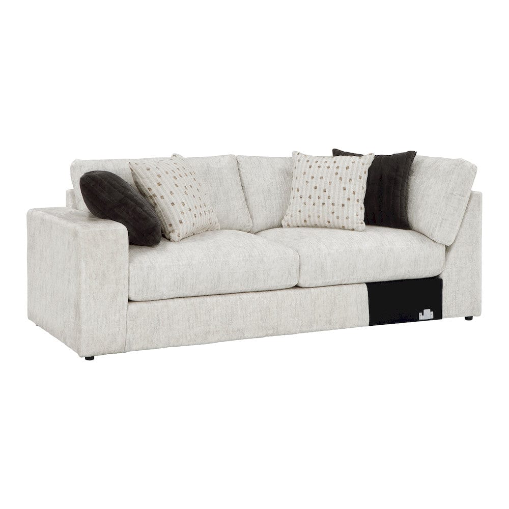 Homelegance  - Solace Left Side Corner Sofa in Beige - 8401BES-LT  view 2